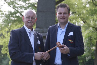 RVO Jan Bakker links en Michiel Vincent rechts